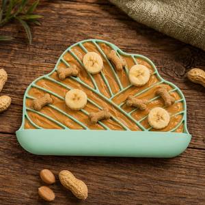 Nuovo Tappetino Ecologico in Silicone Leggero per Alimentazione Lenta, Tappetino per Cani con <span class=keywords><strong>Tasca</strong></span> per Leccare, Slow Feeder in Silicone - Product Image 4