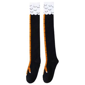 2022 Hot Selling New Design Knee High Compression <strong>Socks</strong> Novelty Funny <strong>Chicken</strong> <strong>Feet</strong> <strong>Socks</strong> - Product Image 4