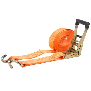 Heavy Duty Low Cost cargo lashing belt Set Professional Ratchet Straps Tie Downs