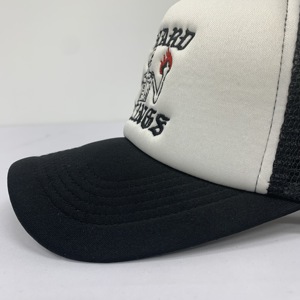 Embroidered With Custom Logo 3d Puff Printed 5 6 Panel Sports Fashion Embroidery Foam <b>Mesh</b> Trucker Cap Custom Trucker Hat - Product Image 4