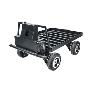 Робот-тележка AGV FOLO-4WD 100 кг с функцией автоматического следования за человеком, интеллектуальный транспортный электромобиль - Product Image 1