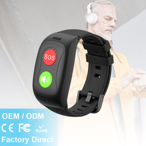 L17pro Đồng hồ thông minh cho người cao niên GPS định vị SOS tính năng các biện pháp máu Oxy Heart Rate IPS Heart Rate Tracker xem cho người cao tuổi - Product Image 1