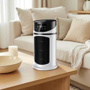 Nouveau ventilateur USB portable transfrontalier avec fonction de brumisation et humidification, minuterie, refroidisseur évaporatif de bureau, logo personnalisé, pour bureau et extérieur - Product Image 1