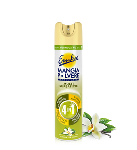 Italy Vanilla White Tea Scented 4-in-1 Dusting <b>Spray</b> Antistatic <b>Polish</b> for Cozy Home Eco Friendly 300ml - Product Image 1