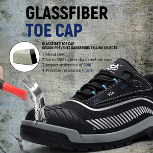 Chaussures <span class=keywords><strong>de</strong></span> sécurité pour hommes personnalisées <span class=keywords><strong>de</strong></span> haute qualité, anti-perforation, anti-écrasement, résistantes à l'usure, confortables - Product Image 2