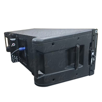 Module de sonorisation actif 3 voies Getshow Audio HDL50A, 4 ohms, néodyme, 2x 12 pouces, diaphragme en titane, PRO AUDIO 4000W Mono, télécommande