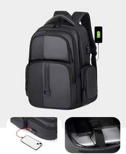 Wholesale Men's Casual Backpacks Multi-layer Travel Usb Backpacks Dirt Resistant Film Large Capacity Backpacks - Product Image 4