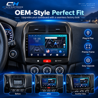 Système audio pour Mitsubishi ASX 1 2010-2016, lecteur multimédia vidéo Android pour voiture, 2Din, 4G, WiFi, navigation, Carplay, autoradio DVD