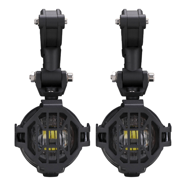 LOYO Motorcycle Lighting System High Power Led Work Light Lamp 30W  Dual Color High Low Beam Mini Led Driving Light for BMW