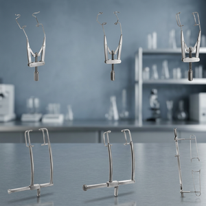 Spéculum oculaire Liebermann, fil K, spéculum oculaire Kershner fenestré pour placement nasal et temporaire, spéculum oculaire Sccott - Product Image 2