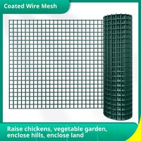 Clôture en treillis métallique en acier enduit de PVC néerlandais pour l'élevage et la protection des poulets, isolation rigide