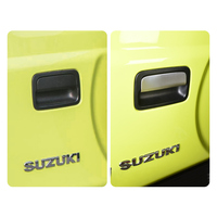 Autocollant de poignée de porte arrière en acier inoxydable 304 Accessoires extérieurs pour Suzuki Jimny JB64/JB74