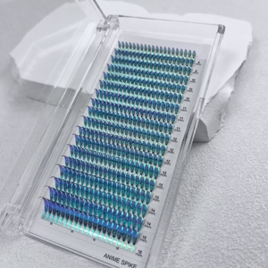 Top Lash Factory : Cils synthétiques coréens Aurora Anime Volume en gros et extensions de cils volume Anime Spikes - Product Image 6
