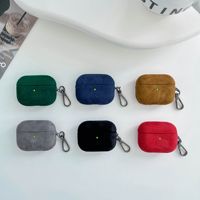 Étui de protection de luxe pour Airpods Pro 2, noir, pour Airpods 4, conçu par des créateurs de mode, pour les grossistes