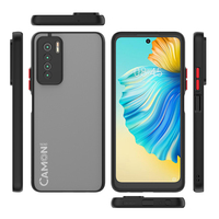 Nouveaux arrivants TPU PC mat Fumée Étui pour Téléphone Portable pour Tecno Camon 15 Pro Pleine Couverture arrière Pour Camon 15 Premier Accessoires mobiles