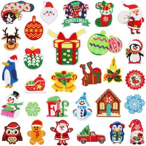 Oem Odm Support Personalização Heat Press Iron no bordado sentiu o remendo do Natal para a roupa Diy - Product Image 2