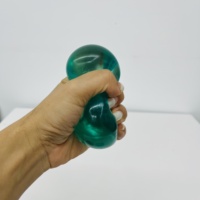 Cube à presser anti-stress à remontée lente, format poche, 5,5 cm carré, en forme de joli cube de glace, rempli de maltose, jouet souple, entrepôt USA