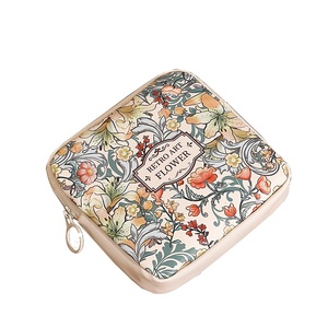 กระเป๋าใส่เหรียญพกพา ลายภาพวาดสีน้ำมันของแวนโก๊ะ  กระเป๋าเก็บสายหูฟัง สายดาต้า  กระเป๋าใส่ลิปสติก  กระเป๋าเดินทางอเนกประสงค์ความจุเยอะ - Product Image 1