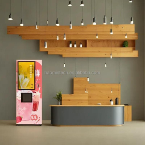 Commercial <b>Coffee</b> Maker Vending <b>Machine</b> <b>Touch</b> <b>Screen</b> Hot and Cold <b>Coffee</b> with Coin/cash Payment - Product Image 6