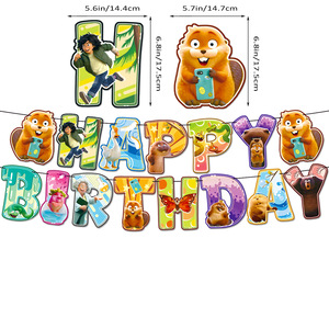 Artículos <span class=keywords><strong>para</strong></span> Fiestas <span class=keywords><strong>de</strong></span> <span class=keywords><strong>Cumpleaños</strong></span> Infantiles con Temática <span class=keywords><strong>de</strong></span> la Película <span class=keywords><strong>de</strong></span> Dibujos Animados H0ppers, <span class=keywords><strong>Decoraciones</strong></span> <span class=keywords><strong>para</strong></span> Fiestas <span class=keywords><strong>de</strong></span> Videojuegos <span class=keywords><strong>para</strong></span> Niños, Incluye Pancarta <span class=keywords><strong>de</strong></span> <span class=keywords><strong>Feliz</strong></span> <span class=keywords><strong>Cumpleaños</strong></span> - Product Image 3