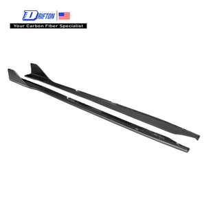 สเกิร์ตข้างคาร์บอนไฟเบอร์แบบแห้ง สำหรับ BMW G87 M2 2023-2027 ชุดแต่งสไตล์ AD - Product Image 1