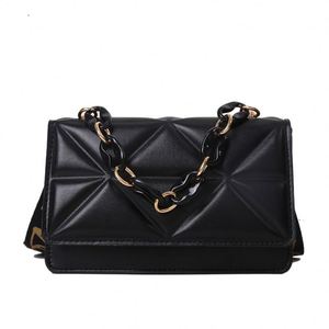 Fashionable International Chain Handbag Versatile and Small <b>Square</b> Bag and Crossbody Bag for Women - Product Image 4