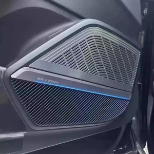 B&amp;O Style Illuminated Metal <strong>Speaker</strong> Grille for <strong>Audi</strong> A6L A7L Q5L Q7 Q8 Multi-Color Ambient Light Retrofit Kit - Product Image 2