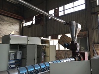 Ligne d'extrusion de fil plat de LDPE de HDPE pour la production de sacs de ciment