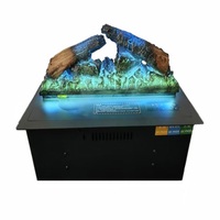 Cheminée électrique 3D, cheminée électrique australienne, cheminée à écran en verre