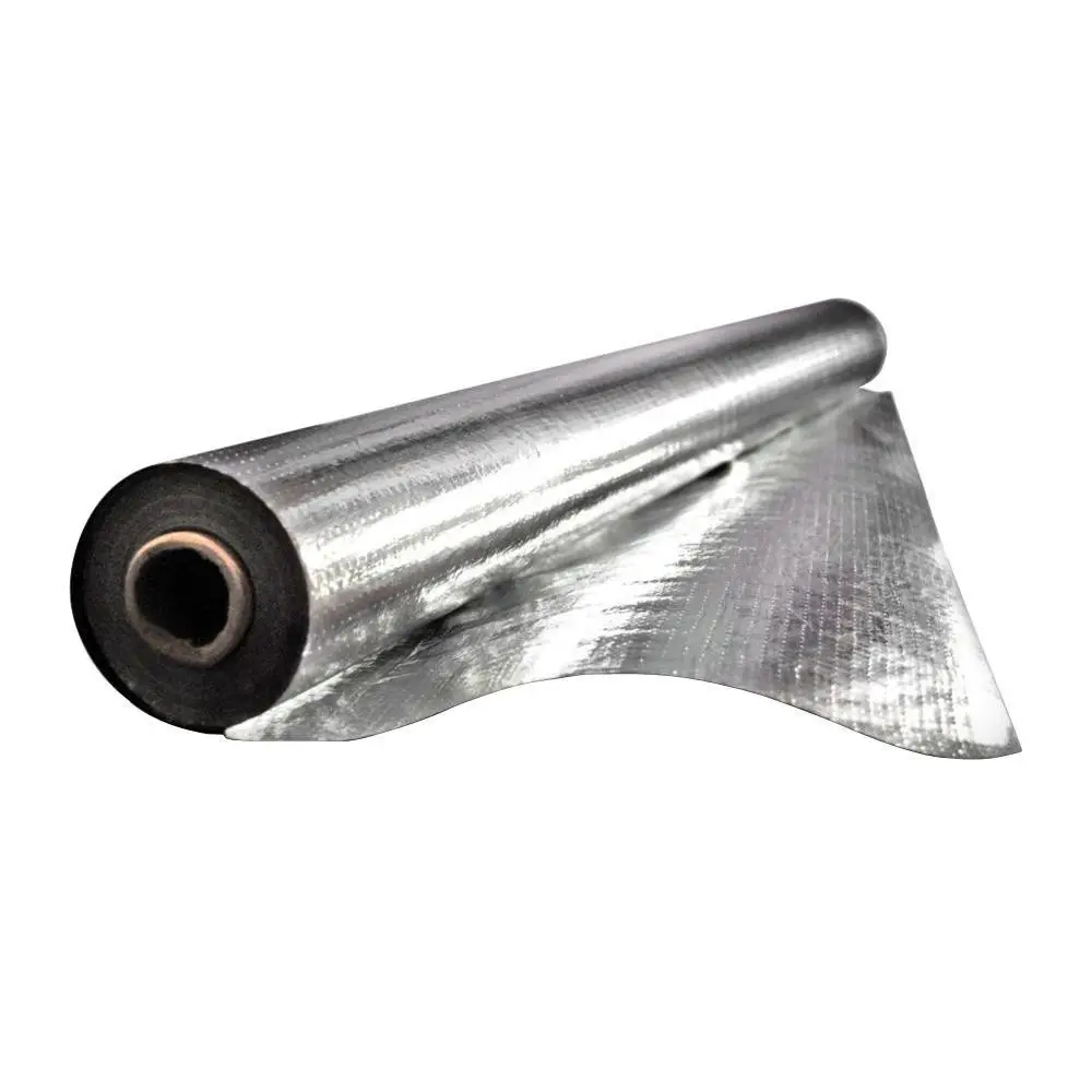Reflective aluminum foil radiant guard aluminum foil woven fabric Heat Shield