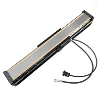 Módulo de motor lineal de aluminio con núcleo de hierro Gao Gong GG14A-CP1, alta velocidad 4m/s, etapa de movimiento lineal de ultra precisión, carrera larga, accionamiento directo
