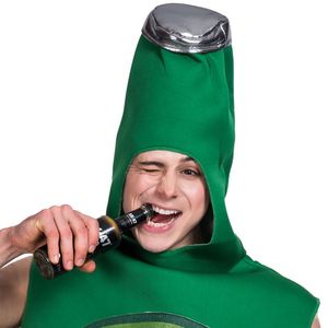 Gran oferta, disfraz de Cosplay de <span class=keywords><strong>Halloween</strong></span> para adultos, disfraz de botella de cerveza, divertido disfraz de Mascota para fiesta de Carnaval - Product Image 4