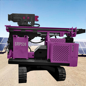 Machine de forage de pieux solaires, engin de construction, piqueuse hydraulique, piqueuse à marteau vibrant - Product Image 5