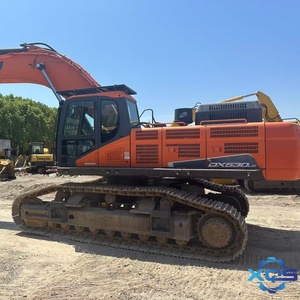 Excavatrice sur chenilles d'occasion Doosan DX530LC-9C de 53 tonnes avec moteur Scania, boîte de vitesses, pompe et moteur - Haute qualité à vendre - Product Image 4