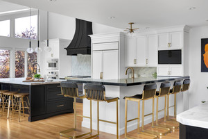 CBMmart Solid Wood PVC Custom Complete Modern Glossy Shaker Cupboards Island <strong>Kitchen</strong> Cabinets Set Style Customer <strong>Kitchen</strong> Design - Product Image 5