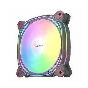<span class=keywords><strong>Aigo</strong></span> Z12 RGB 16 millions de couleurs ARGB Gaming PC Fan PWM Temperature Control Fan Computer Case Cooler - Product Image 3