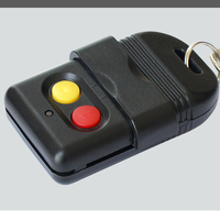 Télécommande RF à 2 boutons avec commutateur DIP, 433 MHz, 315 MHz, ouvre-porte de garage sans fil, porte-clés avec module récepteur