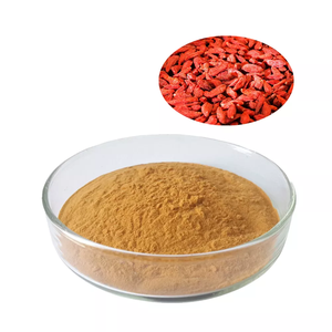 Çin Wolfberry toptan saf Wolfberry özü 10%-50% polisakkaritler kurt üzümü toz doğal <span class=keywords><strong>Lycium</strong></span> Barbarum özü - Product Image 2