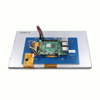 Écran d'affichage LCD DSI 7-10.1 pouces écran tactile capacitif HD 1024*600 moniteur LCD pour Raspberry Pi