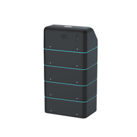 Estación de Alquiler de Baterías Portátiles de 16 Ranuras con Terminal POS y ABS Ignífugo - Carga Compartida de Laptops para Cafeterías/Bares con Puerto 3 en 1
