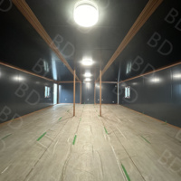 Chalet en bois préfabriqué de 40 pieds, bungalow extensible