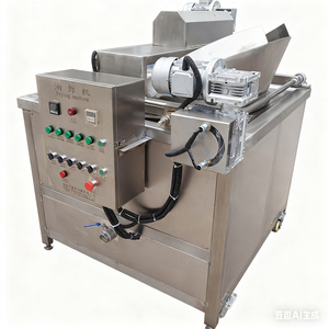 200公斤/小时 花生杏仁腰果批量油炸机 自动控温 电燃气半自动油炸机 用于加工企业 - Product Image 6