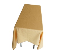 Nappe rectangulaire en jacquard damassé floral, nappe en jacquard floral, sans repassage, sans couture