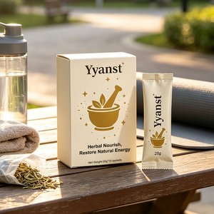 Café Instantáneo Herbal Natural Puro para Nutrir y Restaurar la Energía, 20g*10 Sobres, Caja de Papel Blanco Crema, para el Cuidado Diario Vital en Casa y Viajes - Product Image 3