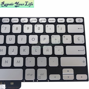 ใหม่ SP LA แป้นพิมพ์สำหรับแล็ปท็อปสำหรับ <span class=keywords><strong>Asus</strong></span> <span class=keywords><strong>VivoBook</strong></span> X430fa X430fn X430u S430 ZenBook <span class=keywords><strong>S</strong></span> S14 S4300U S4300FN X430U A403F 0KNB0-260AND00 - Product Image 4