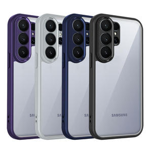 <span class=keywords><strong>Cover</strong></span> Protettiva Antiurto Opaca <span class=keywords><strong>Trasparente</strong></span> con Protezione Lente per <span class=keywords><strong>Samsung</strong></span> S26 <span class=keywords><strong>Ultra</strong></span> S25 Edge S24 Plus S23 FE A57 A07 A37 A17 A36 - Product Image 1