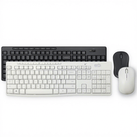 Clavier de jeu mécanique sans fil MK295, clavier d'ordinateur connecté par USB avec rétroéclairage LED, caractéristiques clés pour tablette