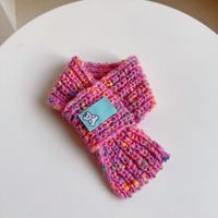 Écharpe pour chien et propriétaire assortie, écharpe en tricot pour chien et chat, écharpe chaude d'hiver pour animaux de compagnie