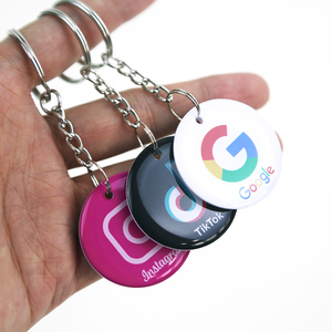 YTS Factory Price Customize Epoxy Keychain Pvc Plastic Smart Rfid Nfc Tag <b>Access</b> <b>Control</b> <b>Cards</b> - Product Image 3