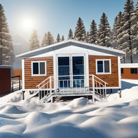 Maison conteneur extensible VOROS, directement de l'usine, 10ft, 15ft, 20ft, 30ft, 40ft, Tiny House, Casas Contenedor avec salle de bain et chambre à coucher
